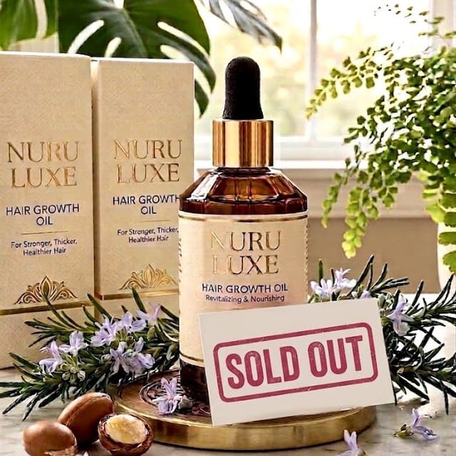 Hair Growth Oil at Nuru Luxe Beauty in Tukwila, WA
